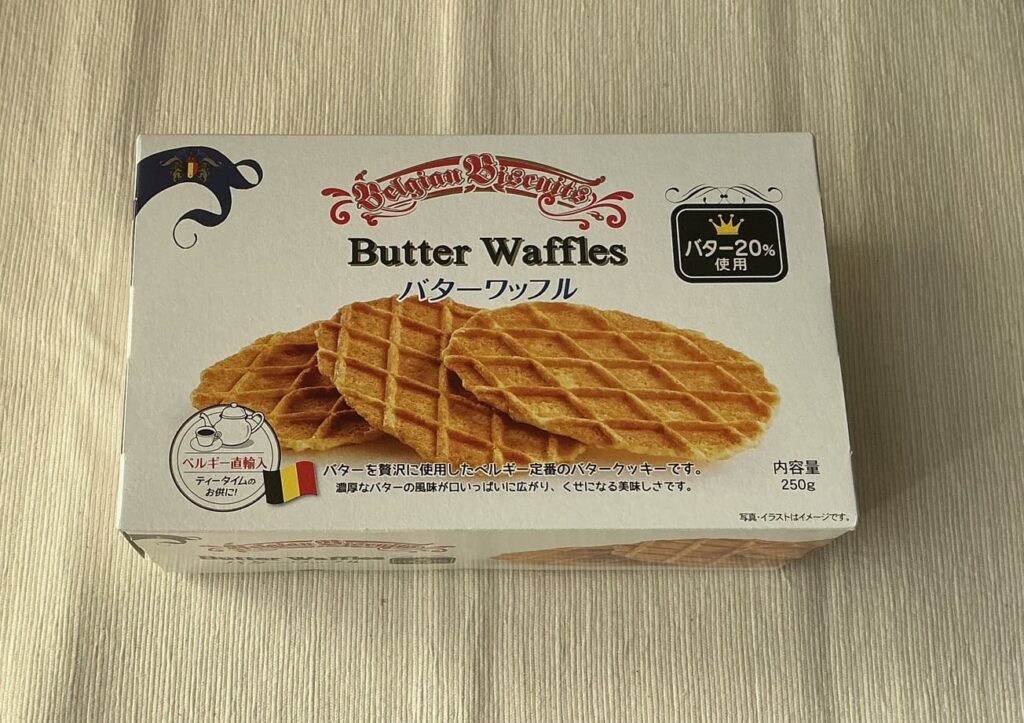 バターワッフル外箱