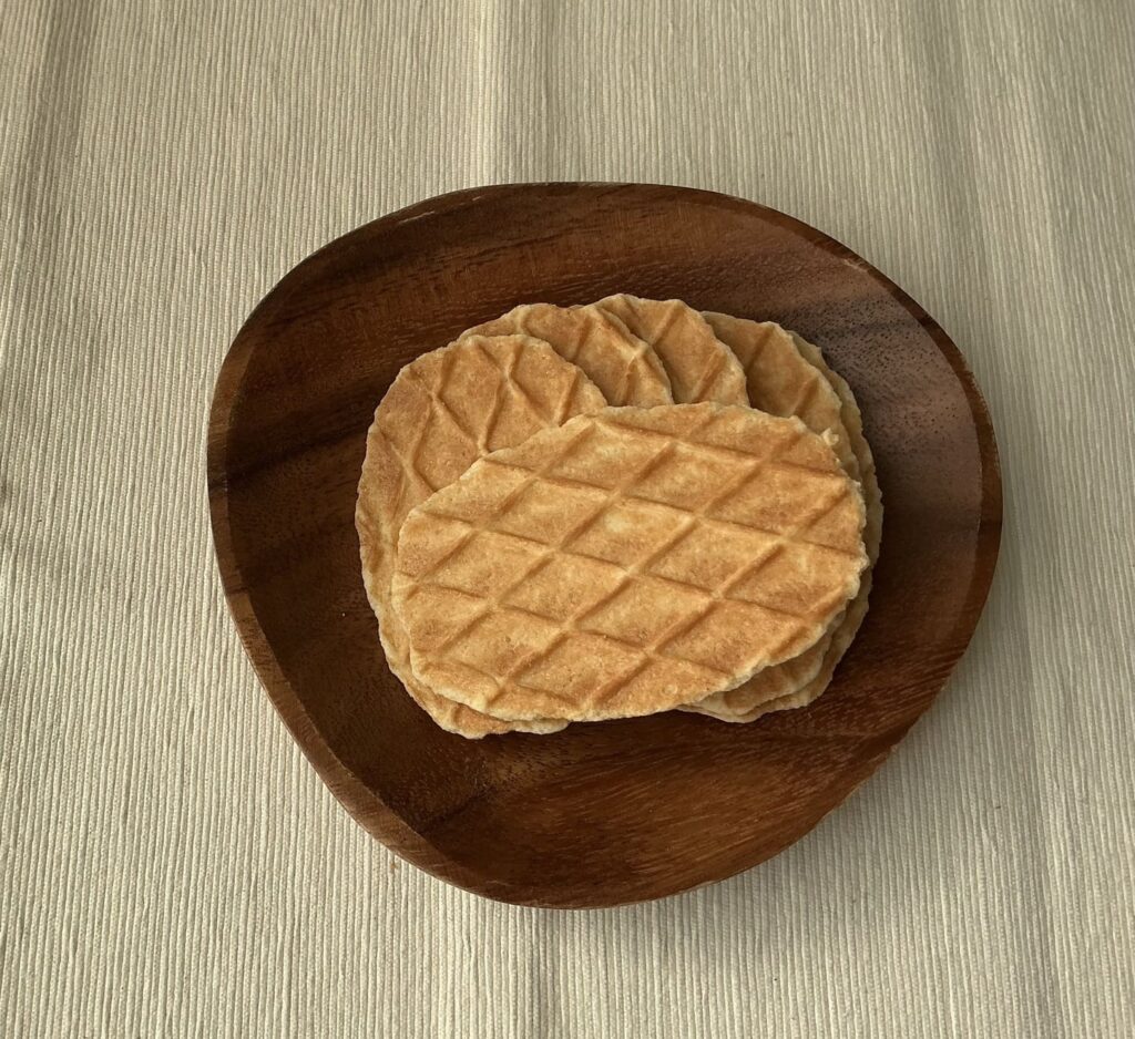 バターワッフル　実物