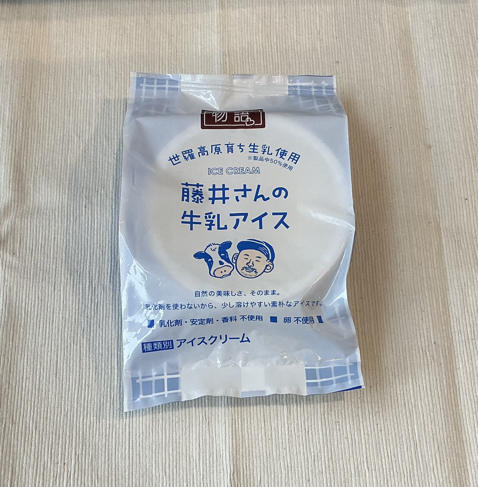 アイスのパッケージ